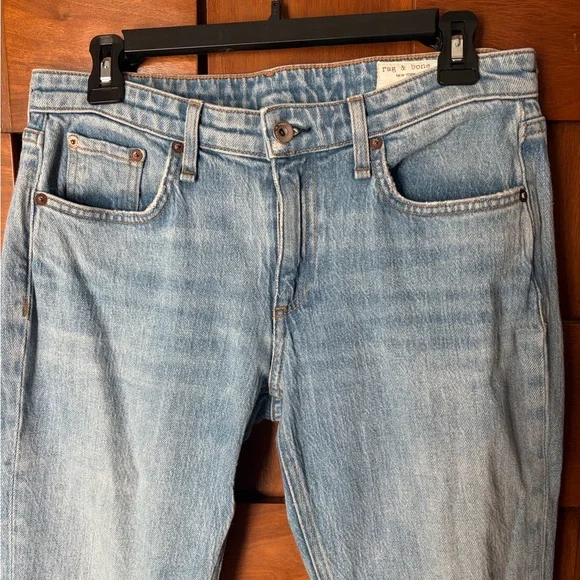 rag & bone Dre low-rise slim boyfriend Jeans - Picture 2 of 9